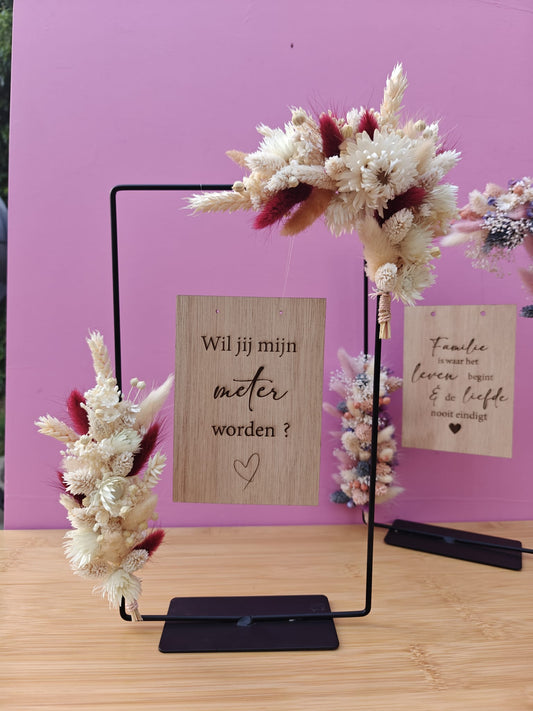 Metalen frame - rechthoek